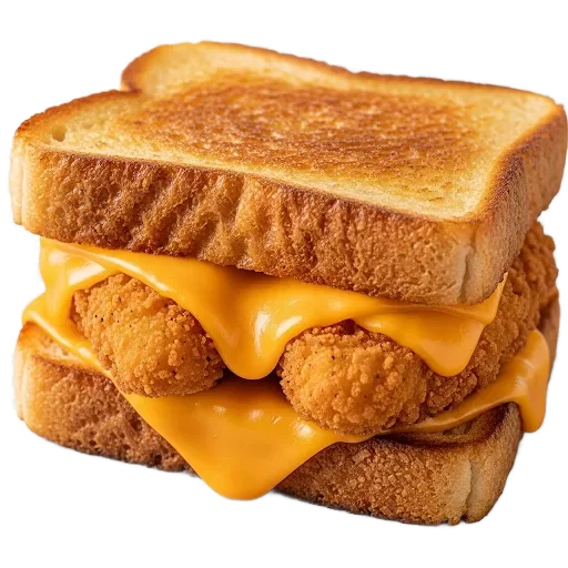 Chicken Finger Grilled Cheese