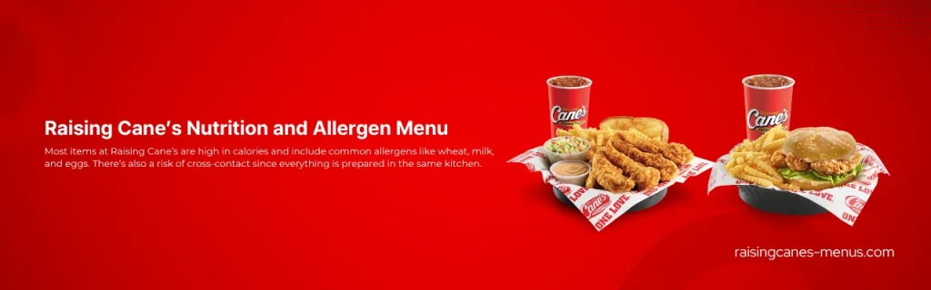 Raising Cane’s Catering Menu
