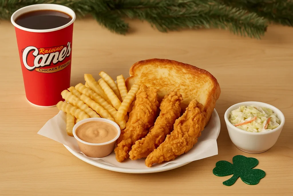 Raising canes Seasonal Specials